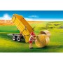 Playmobil - Tractor cu remorca si incarcator frontal Playmobil - 4